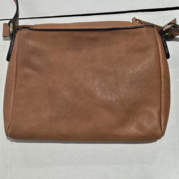 Anna Field Large Tan Faux Leather Bag. Pristine Condition Shoulder Strap 15" - Picture 3 of 8